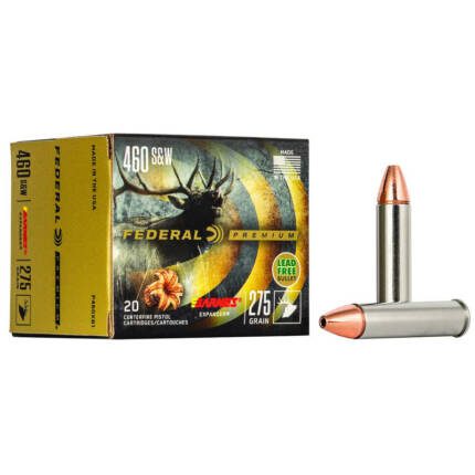FEDERAL 460 S&W 275GR BARNES PREMIUM