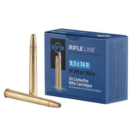 PPU 9.3X74R 285GR SP