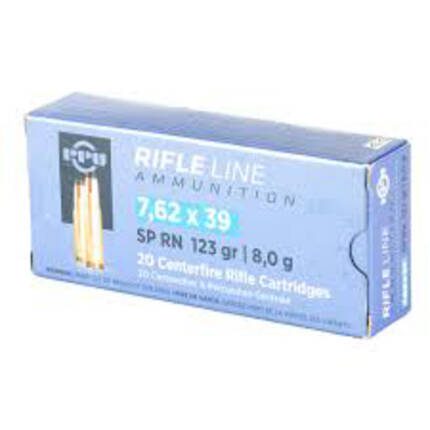 PPU 7.62X39 123GR SP RN