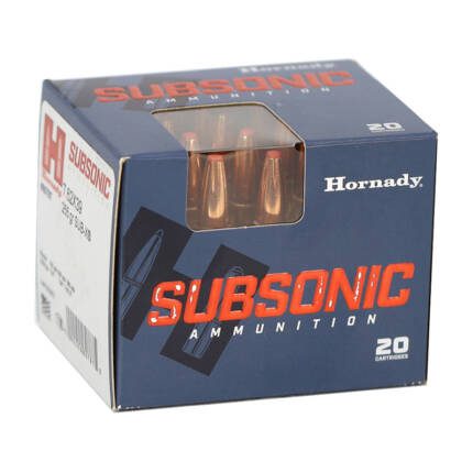 HORNADY 7.62x39 255GR SUB-X SUBSONIC 80787