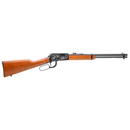 ROSSI 22LR RIO BRAVO 15RD 18IN BLK/WOOD ARMADILLO LEVER EN14