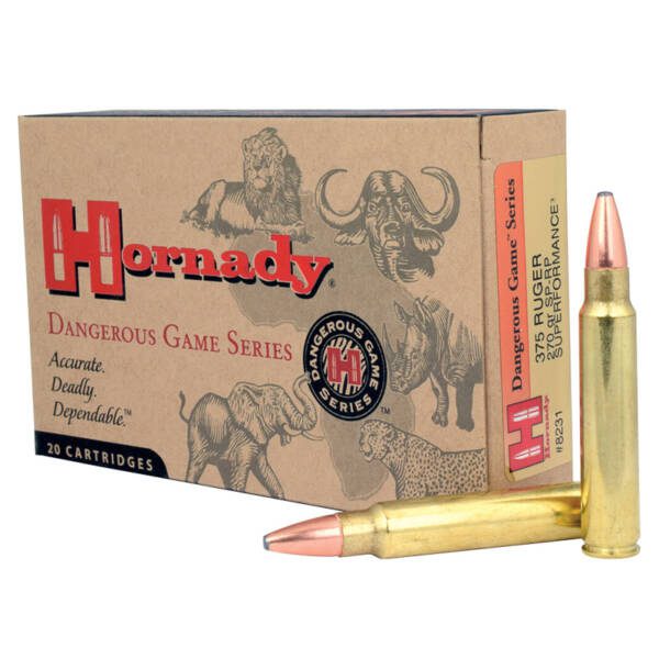 HORNADY 375 RUGER 270GR SP-RP SUPERFORMANCE DGS 8231