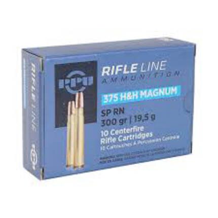 PPU 375 H&H MAG 300GR SP RN