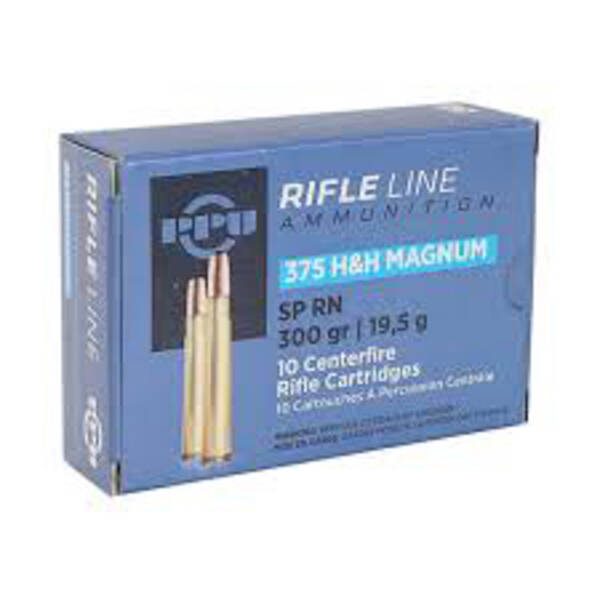 PPU 375 H&H MAG 300GR SP RN