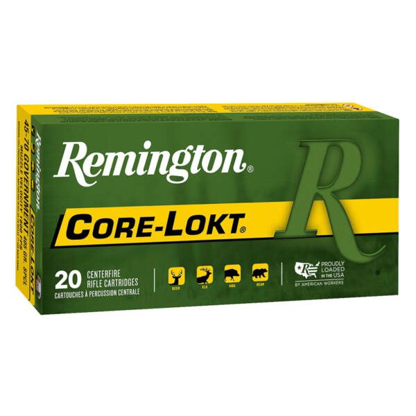 REMINGTON 45-70 GOVT 405GR SPCL CORE-LOKT