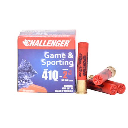.410 GAUGE 2.5-IN #4 SHOT 25 PACK