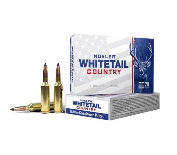 NOSLER 6.5MM CM 140GR SB SP WHITETEAIL COUNTRY 40105