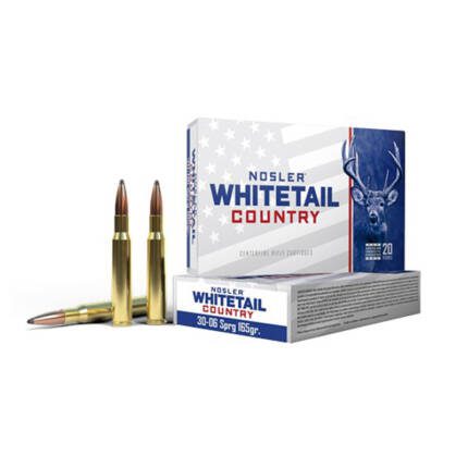 NOSLER 30-06 SPRG 165GR WHITETAIL COUNTRY 40125