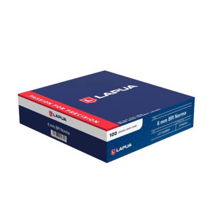 LAPUA 6MM BR NORMA BRASS 100CT CRDBRD BX