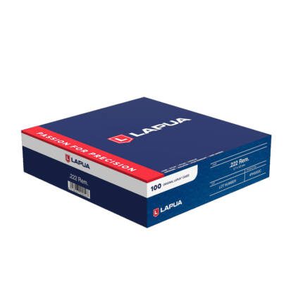 LAPUA 222 REM BRASS 100CT