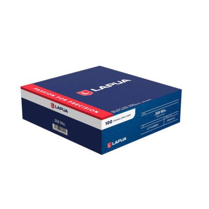 LAPUA 308 WIN BRASS 100CT CRDB