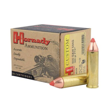 HORNADY 500 S&W MAG 300GR FTX CUSTOM 9249