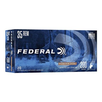 FEDERAL 35 REM 200GR JSP RN POWERSHOK