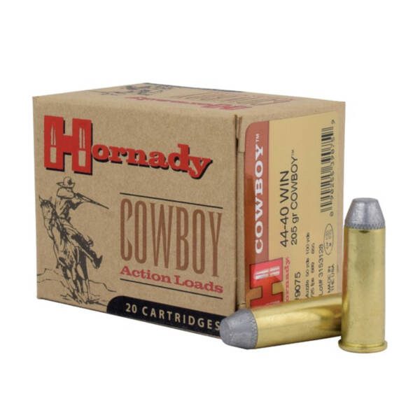 HORNADY 44-40 WIN 205GR COWBOY 9075