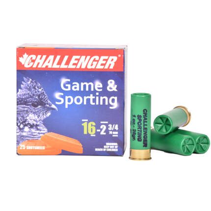 CHALLENGER 20GA 2-3/4IN #7.5 1250FPS 7/8OZ TARGET LOAD