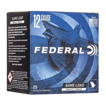 FEDERAL 12GA 2-3/4IN #6 1255FPS 1-1/8OZ GAMELOAD