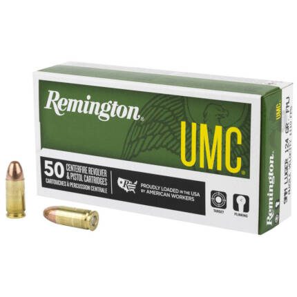 REMINGTON 9MM LUGER 124GR UMC 50CT