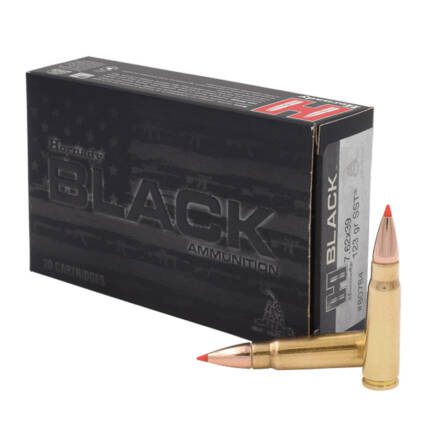 HORNADY 7.62X39 123GR SST BLACK 80784