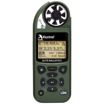 KESTREL ELITE WEATHER METER OLIVE APPLIED BALLISTICS W/LINK