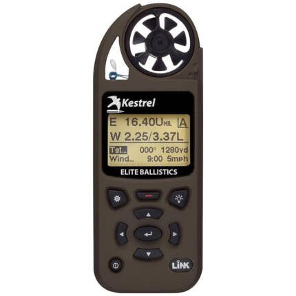 KESTREL ELITE WEATHER METER DARK EARTH APPLIED BALLISTICS W/LINK