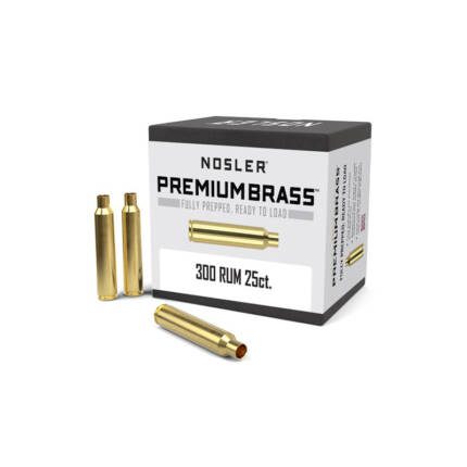 NOSLER 300 RUM BRASS 25CT 11940