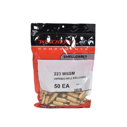 WINCHESTER 223 WSSM BRASS 50CT