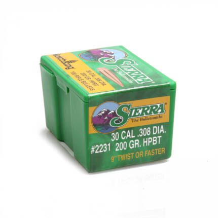 SIERRA 30CAL 200GR HPBT MATCHKING 100CT 2231