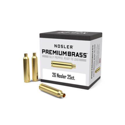 NOSLER 26 NOSLER BRASS 25CT 10140