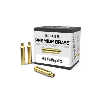 NOSLER 264 WIN MAG BRASS 50CT 11234