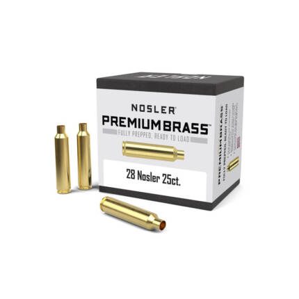 NOSLER 28 NOSLER BRASS 25CT 10150