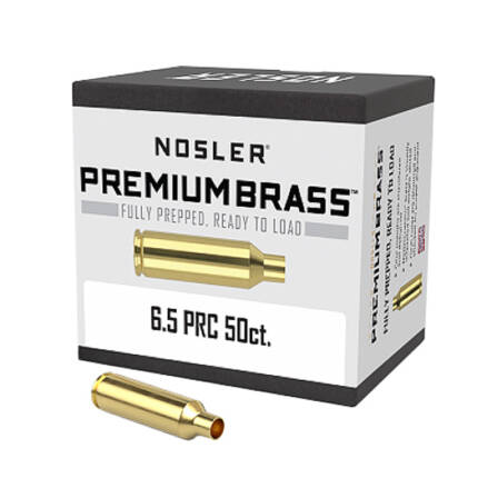 NOSLER 6.5MM PRC BRASS 50CT