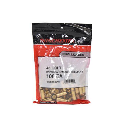 WINCHESTER 45 COLT BRASS 100CT