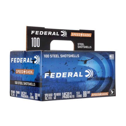 FEDERAL 12GA 3IN BB 1-1/4OZ 100CT SPEEDSHOK WATERFOWL