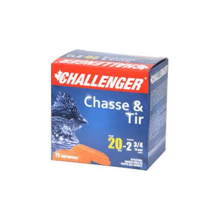 CHALLENGER 20GA 2-3/4IN #4 1250FPS 7/8OZ