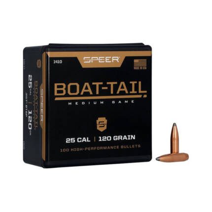 SPEER 25CAL 120GR BTSP 100CT 1410