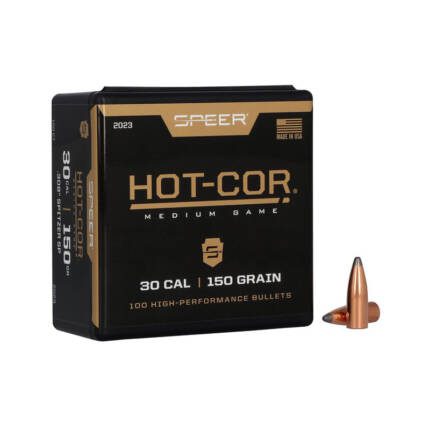 SPEER 30CAL 150GR SPITZER SP HOT COR 100CT 2023