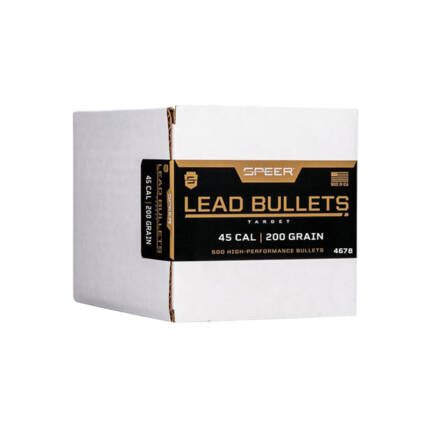 SPEER 45CAL 200GR LEAD 500CT 4678