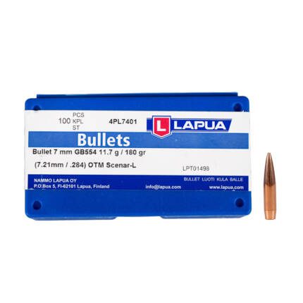 LAPUA 7MM 180GR OTM SCENAR-L 100CT 4PL7401