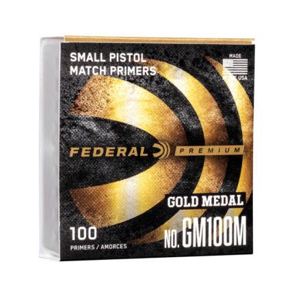 FEDERAL GM100M SMALL PISTOL MATCH PREMIUM PRIMERS 100CT