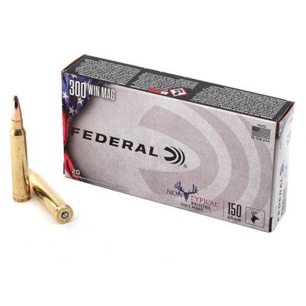 FEDERAL 300 WIN MAG 150GR SP NON TYPICAL