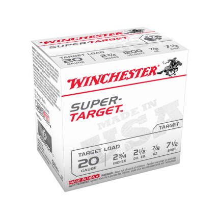 WINCHESTER 20GA 2-3/4IN #7.5 1200FPS 7/8OZ SUPER TARGET