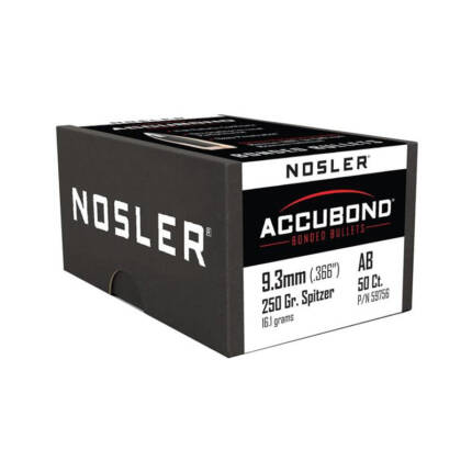 NOSLER 9.3MM 250GR ACCUBOND 50CT 59756