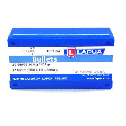 LAPUA 30CAL 155GR SCENAR-L 1000CT
