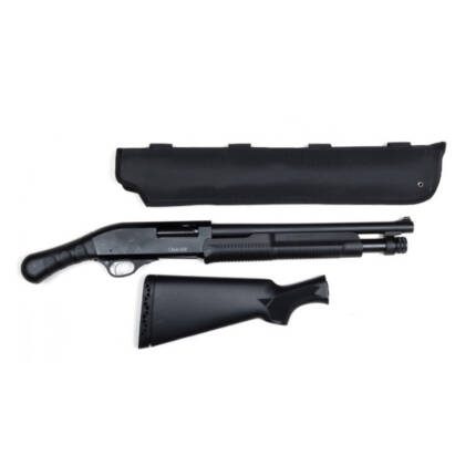 CHURCHILL 12GA PUMP SHOCKWAVE GRIP 4RD 15IN BLK K61255