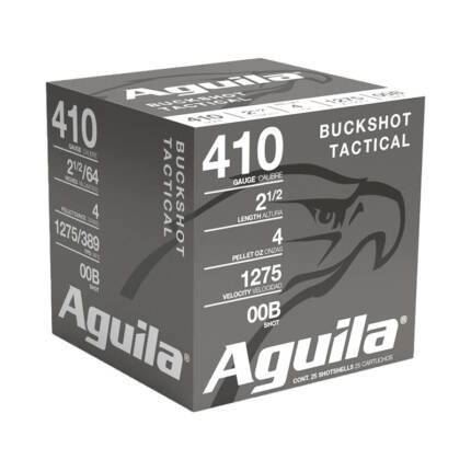 AGUILA 410GA  2-1/2IN 00BUCK 110FPS 1/2OZ 25CT