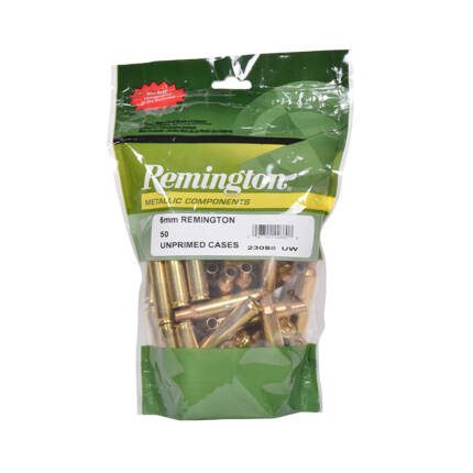 REMINGTON 6MM REM BRASS 50CT 23086