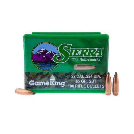 SIERRA 22CAL 65GR HV SBT GK 100CT 1395