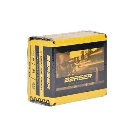 BERGER 22CAL 69GR OTM 1000CT 22719