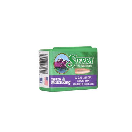 SIERRA 22CAL 60GR HV TMK 100CT