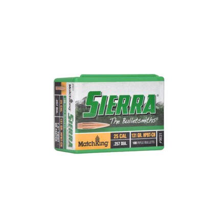 SIERRA 25CAL 131GR HPBT-CN MATCHKING 100CT 9631